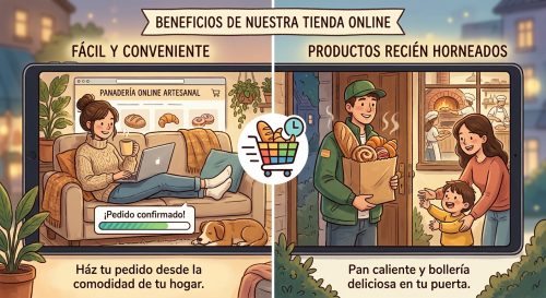 Qué beneficios tiene una tienda online para el panadero